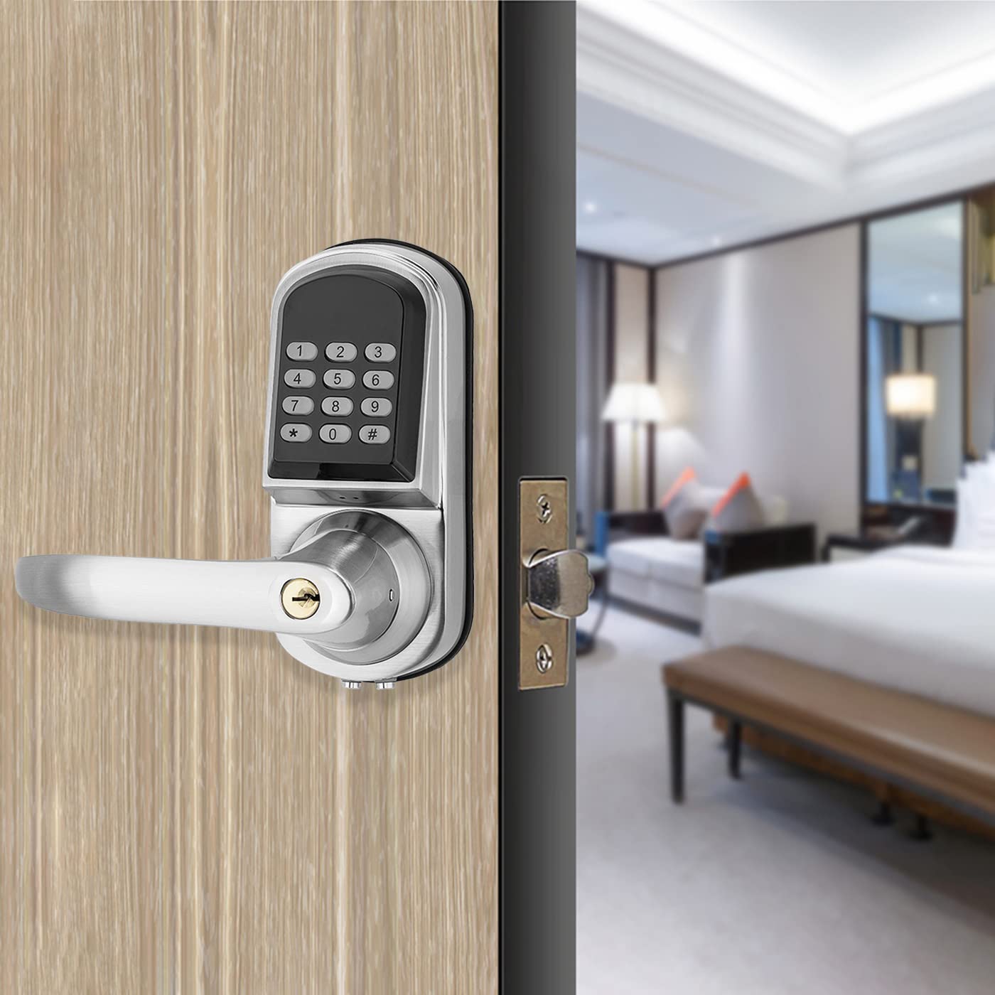 Kunci Pintu Digital TTlock BLE - Door Lock ulasan dan harga